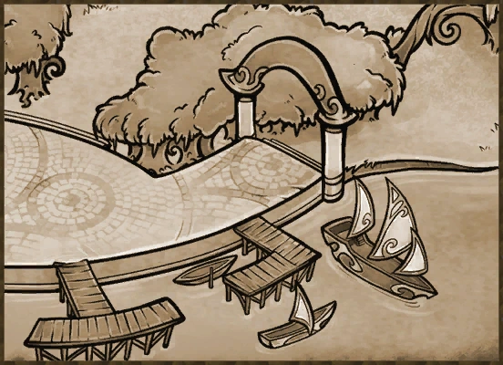The northern harbor